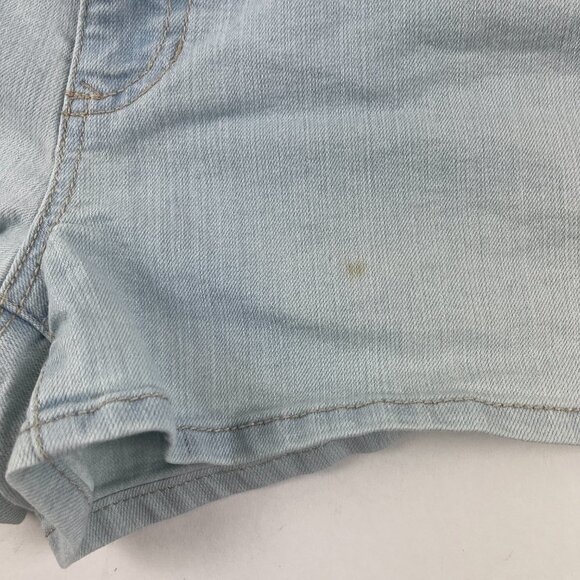 Rue 21 Shorts Womens Juniors Size 7/8 High Waisted Light Wash - Picture 3 of 8